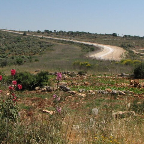 Landscape of Dhaira, Lebanon.