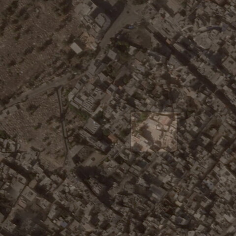 A GIF of satellite imagery