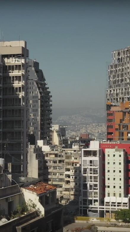 Cityscape of Beirut