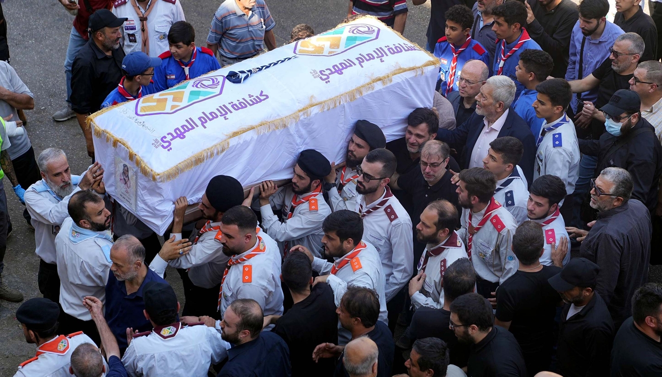 Funeral in Haret Hreik