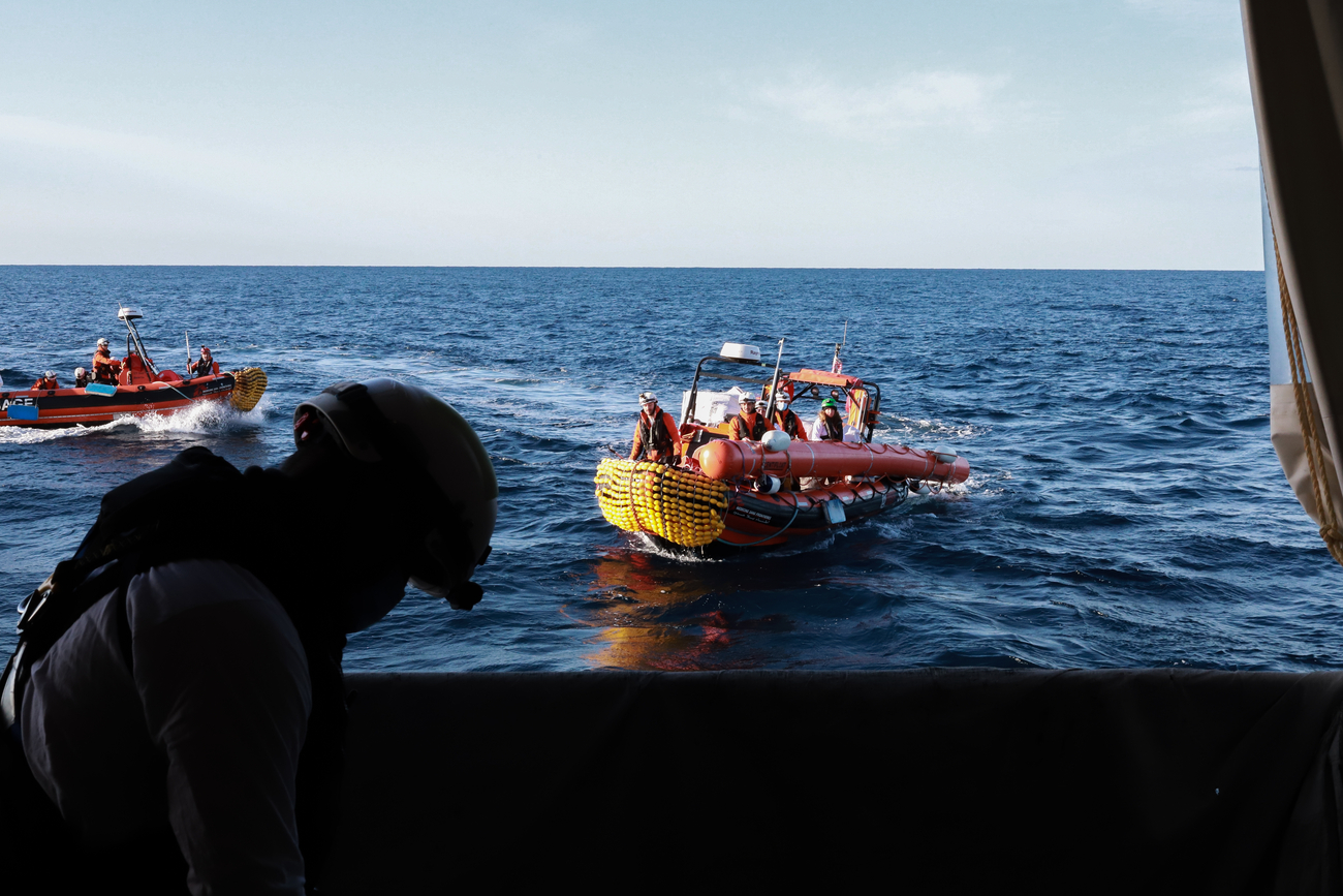 Doctors Without Borders conducts a rescue operation at sea