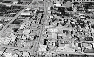 A screenshot from Google Earth Pro of the impacted location. White arrows show the likely direction of arrival of the projectiles. Images created in October 2023.
