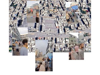 A Google Maps satellite image 