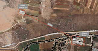 Map of UNIFIL position and Avivim Base