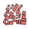 Pink buildings