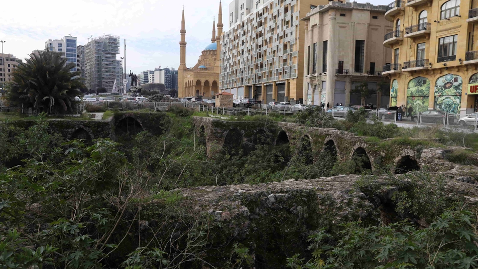 The intended spot for the Beirut History Museum, a site that is already an open air museum.